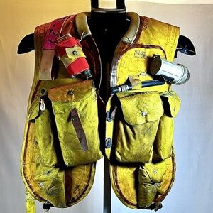 BUAER MARK 2 Navy pilot survival life vest.  Manufctr Oct '58 Attack Squadron 44